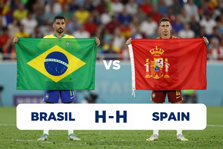 Brazil vs Spain H2H Record