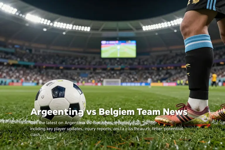 Argentina vs Belgium Team News