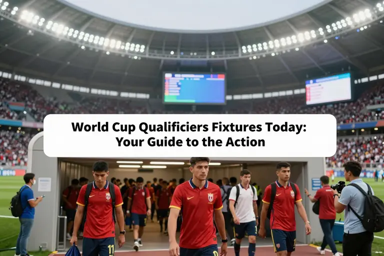 World Cup Qualifiers Fixtures Today: Your Ultimate Guide to the Action